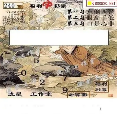 福彩3d字谜总汇-第2张图片