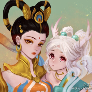 瑶遇见神鹿卧床动漫图片-第2张图片