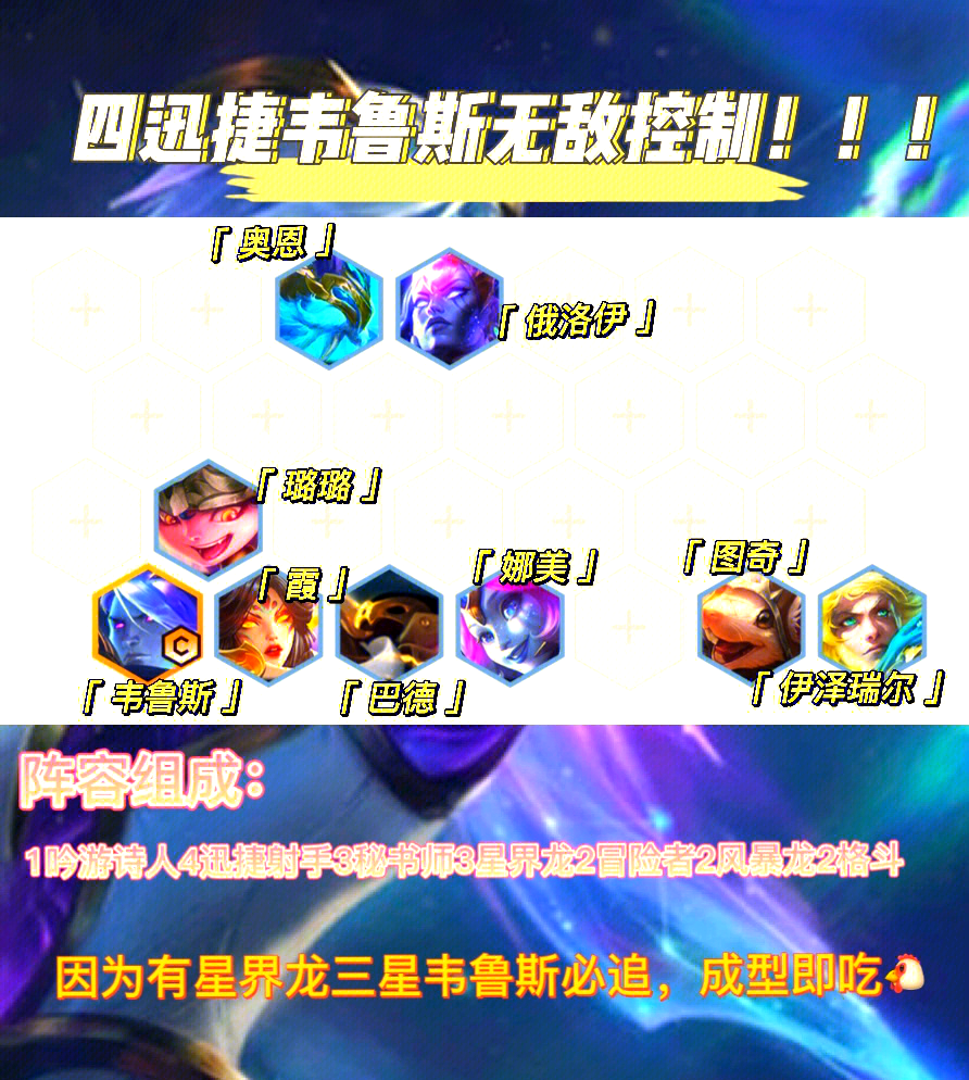 韦鲁斯加点攻略