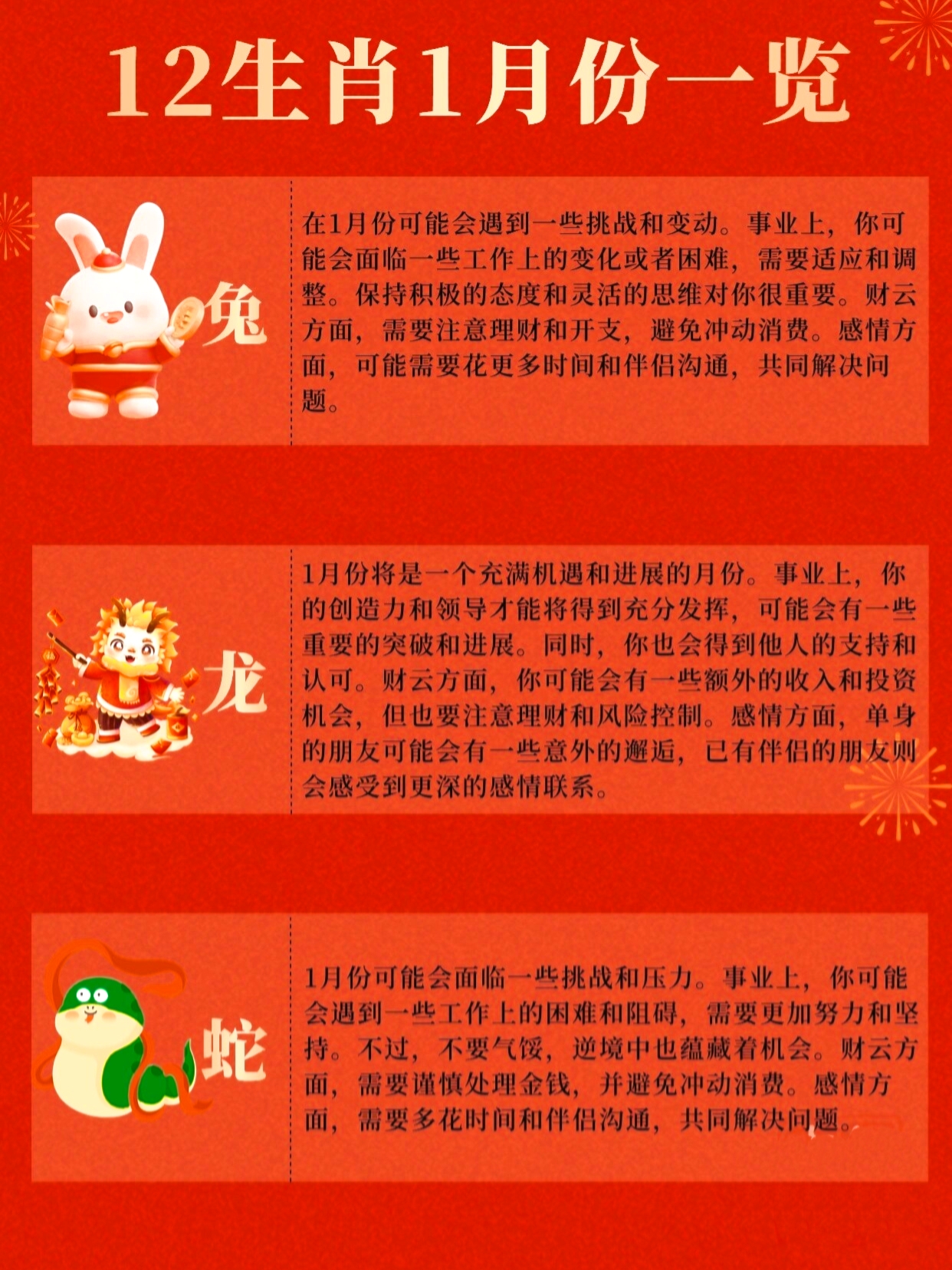 2012年运程十二生肖运程2012年运程展望-第1张图片