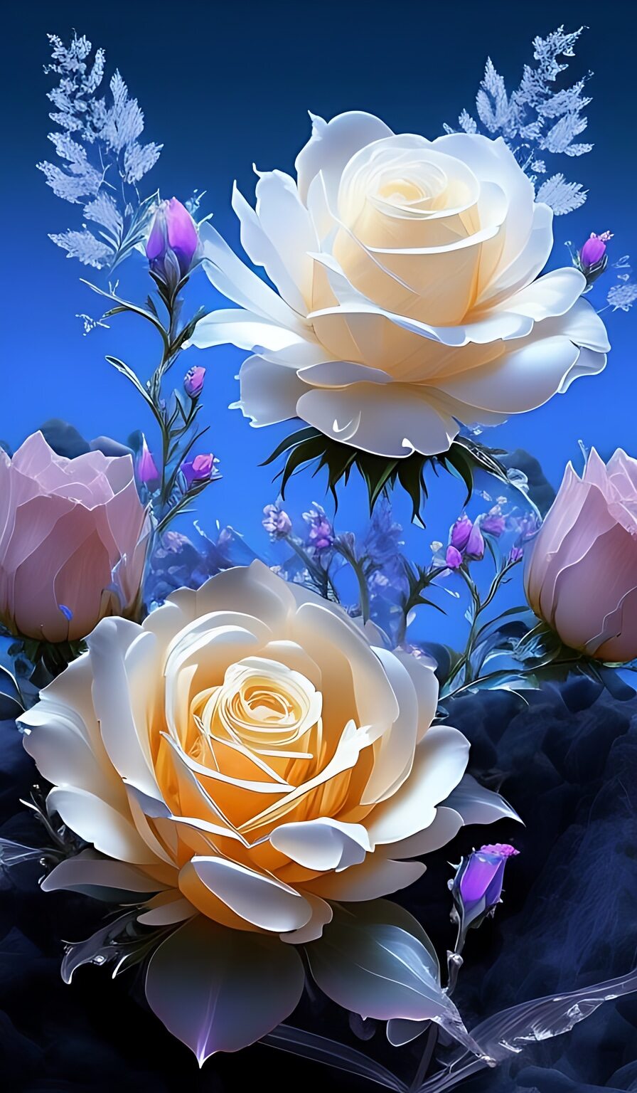 水晶花水晶花，美丽与神秘交织的花卉