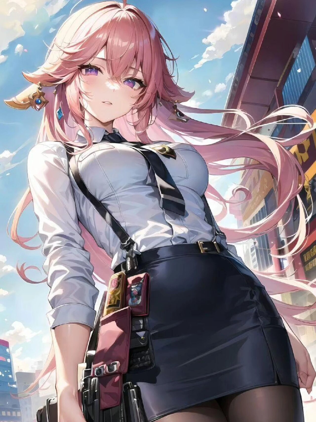 原神八重神子掀自己副乳e站原神八重神子掀自己副乳，E站风波揭秘-第2张图片