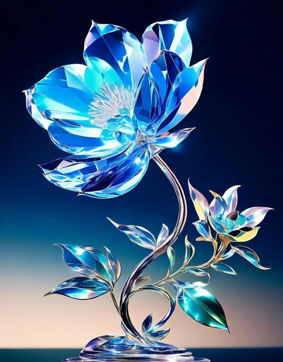 水晶花水晶花，美丽与神秘交织的花卉-第2张图片