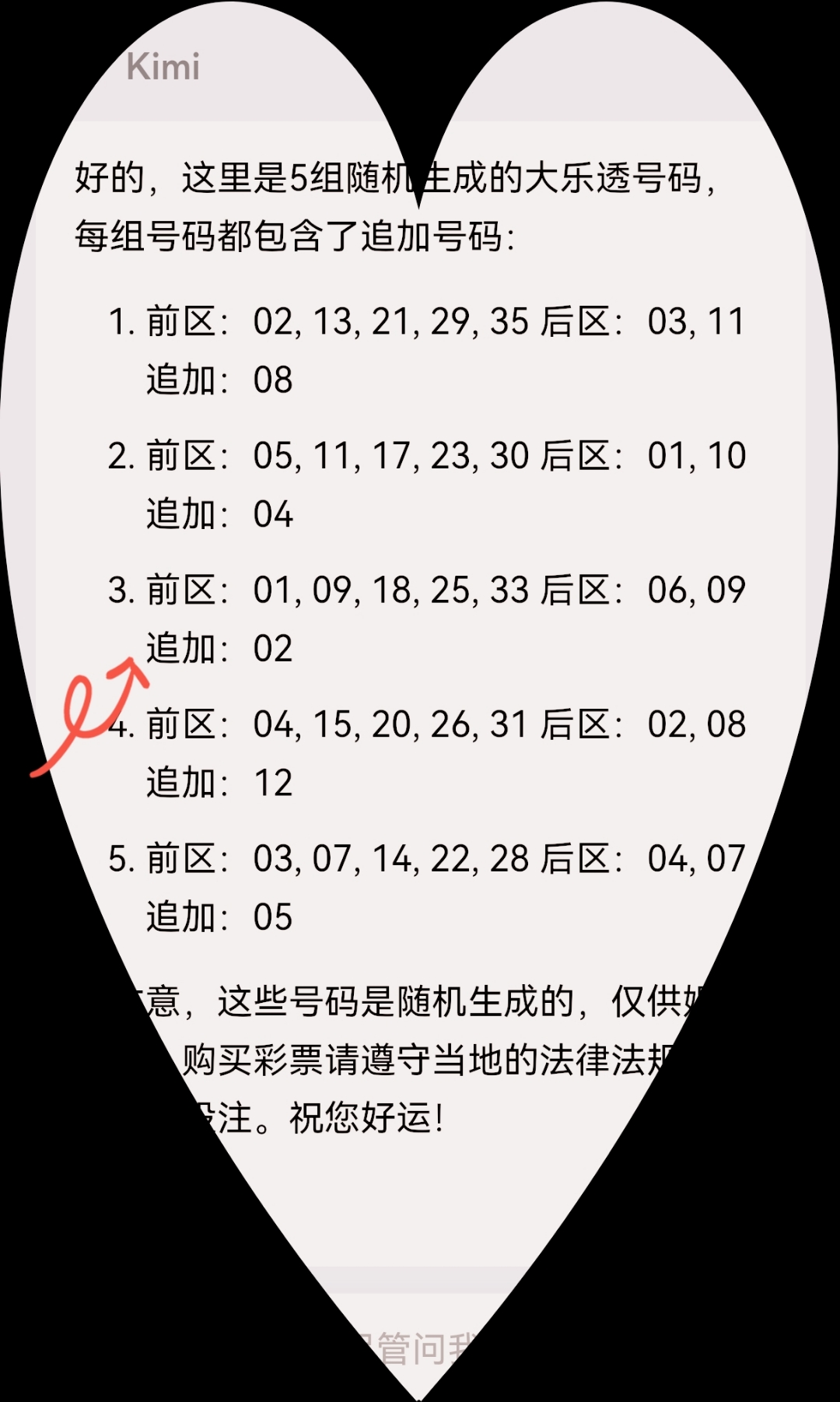 大乐透中奖号码分布图