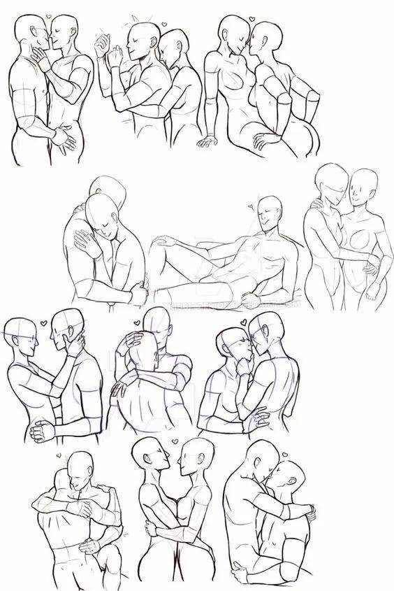 108个姿势小人图简笔画性姿势图，探索性交的最佳姿势