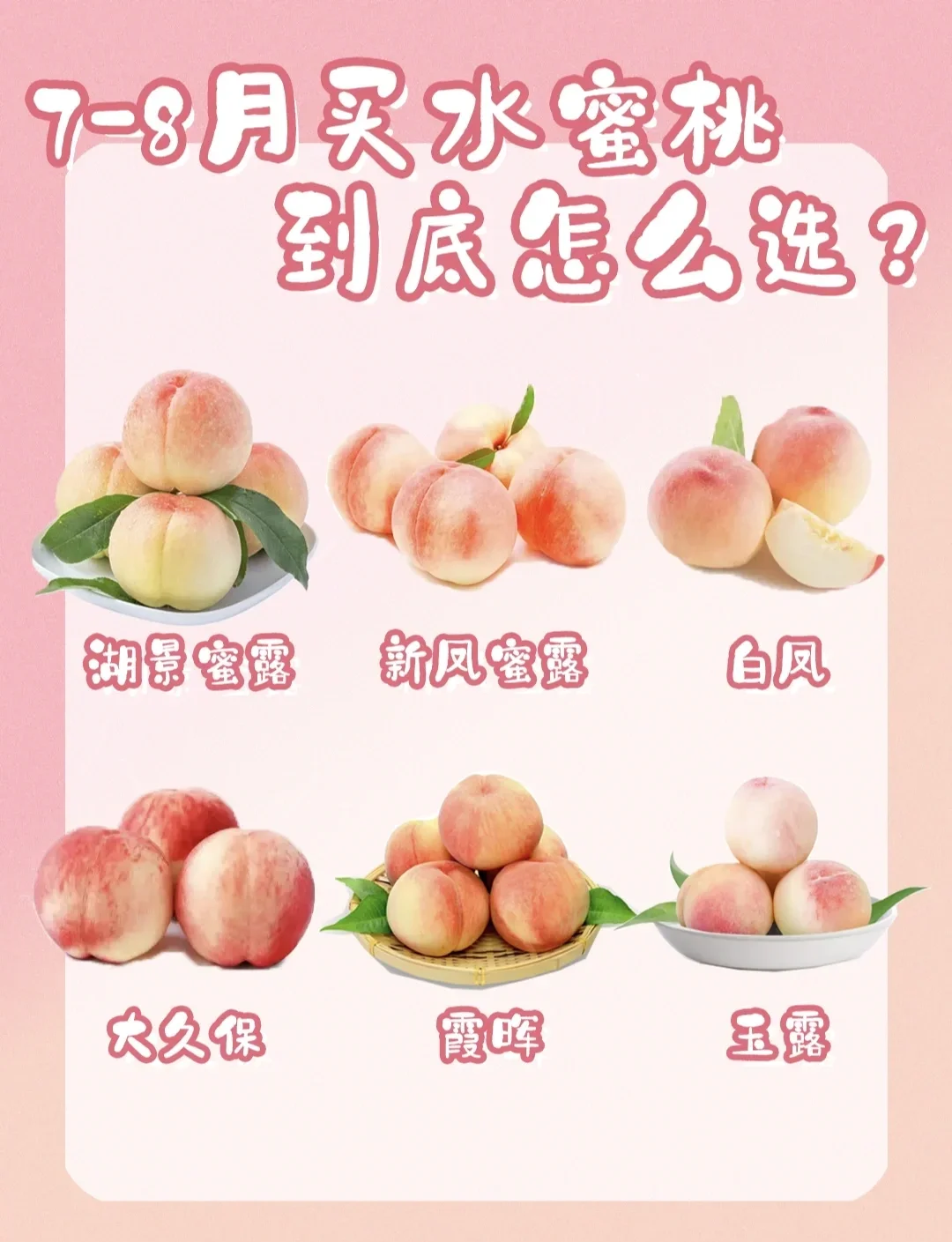 水蜜桃与四小蜜桃