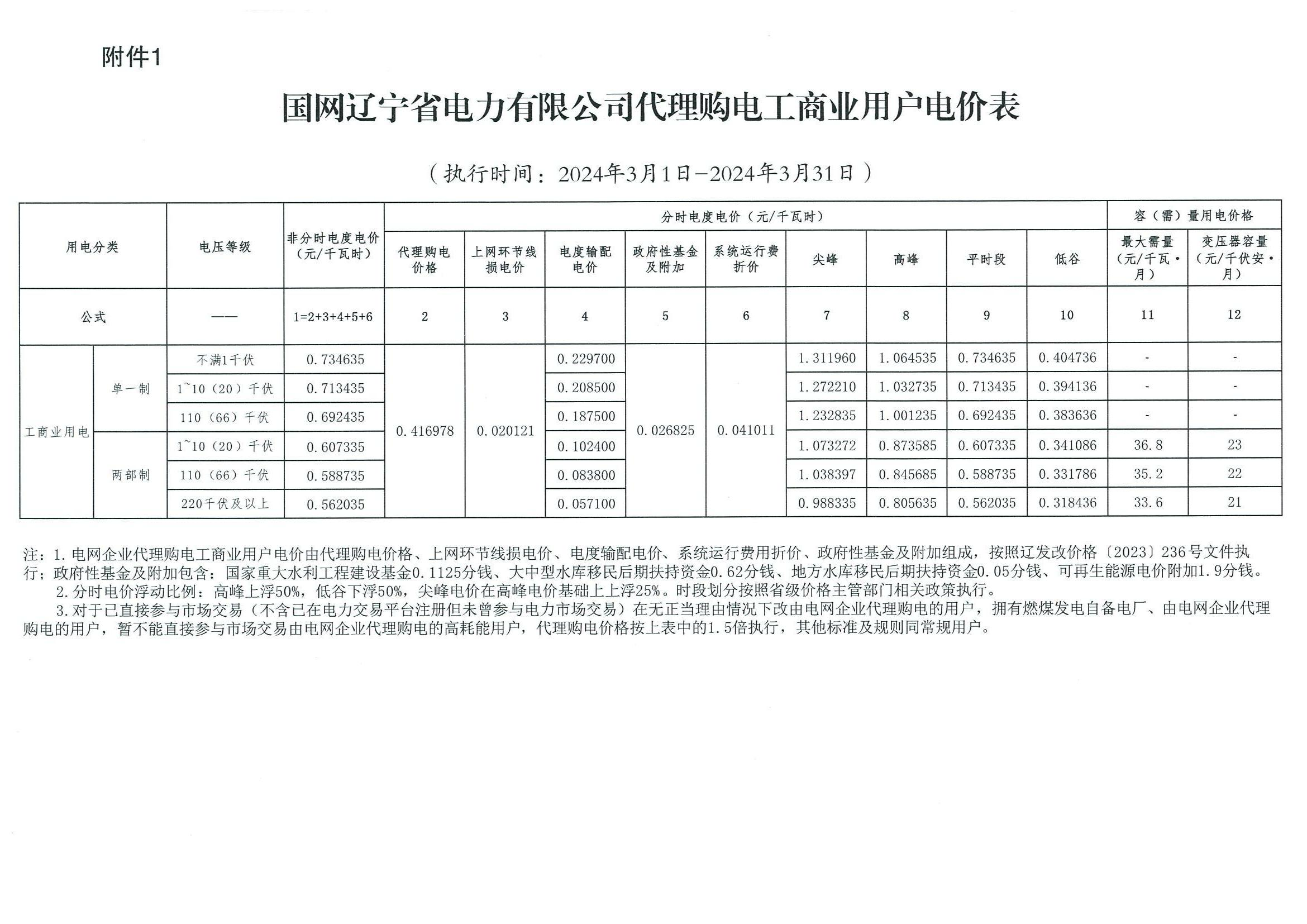 2024年国家电费政策解析-第1张图片