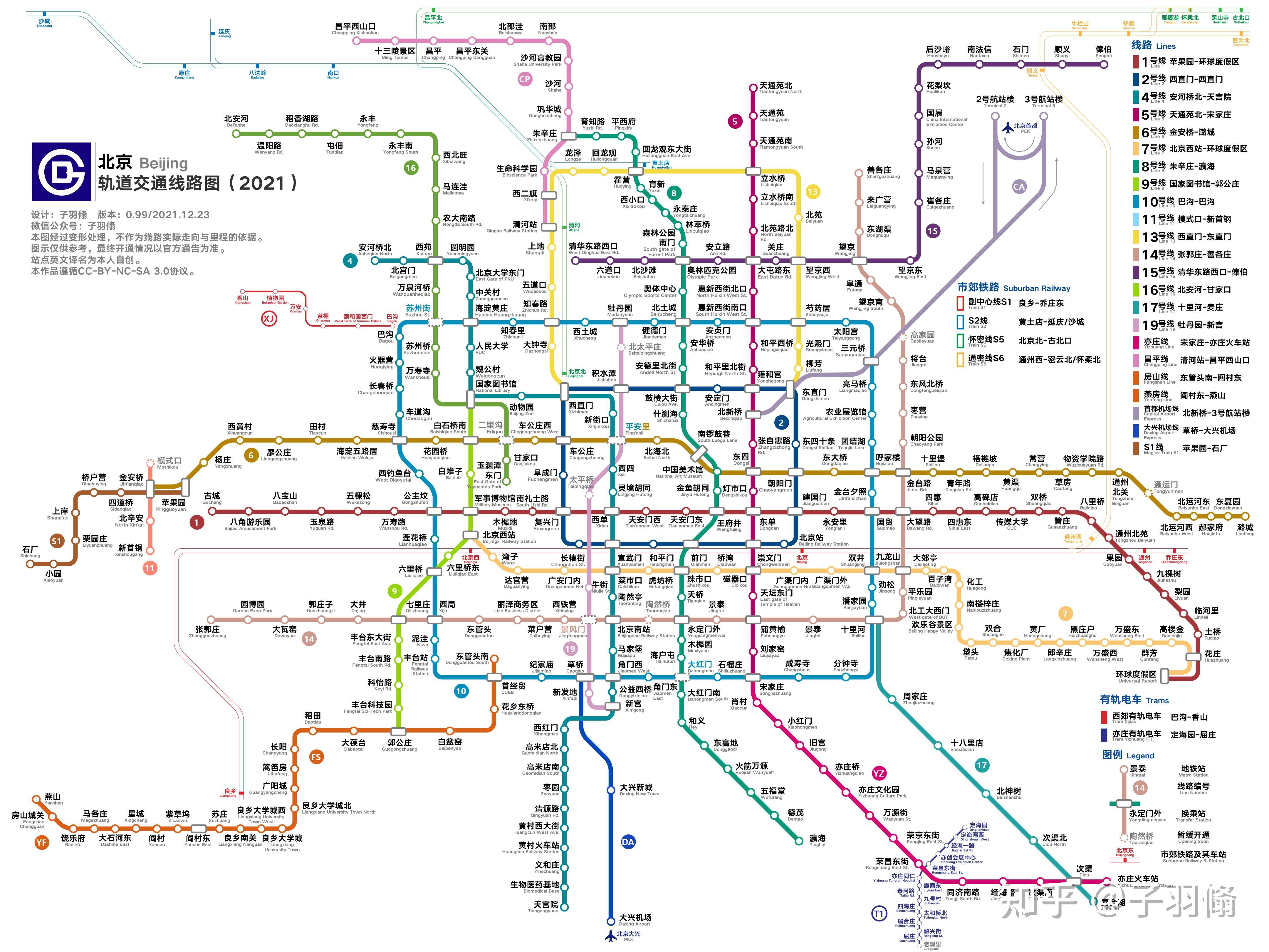北京地铁线路图北京地铁，城市交通的新篇章-第2张图片
