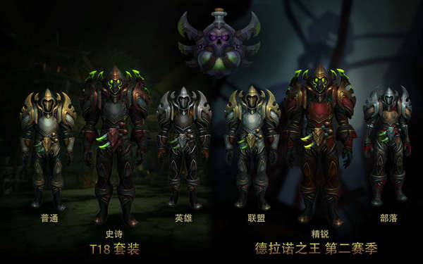 魔兽世界T10套装魔兽世界T13，探索顶级装备与职业之路-第2张图片