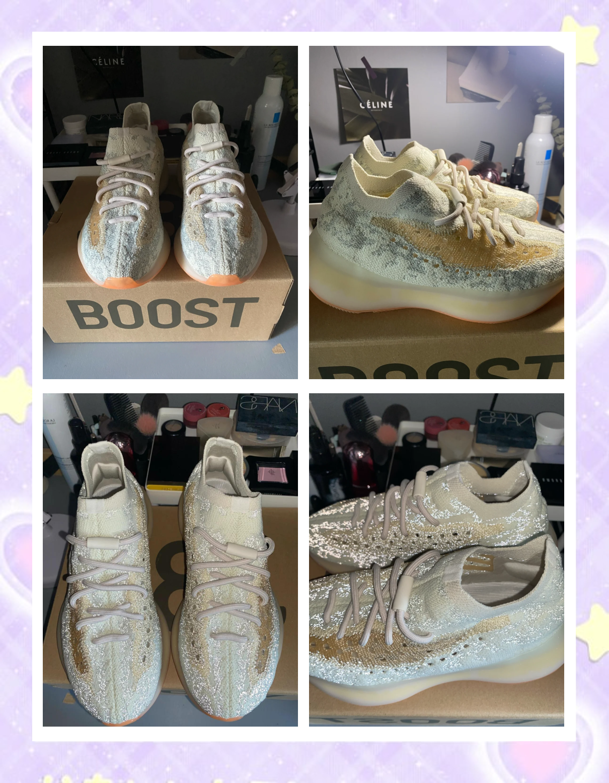YEEZY380蜜桃粉满天星污事件-第2张图片