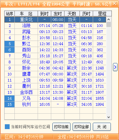 新余列车时刻表-第1张图片