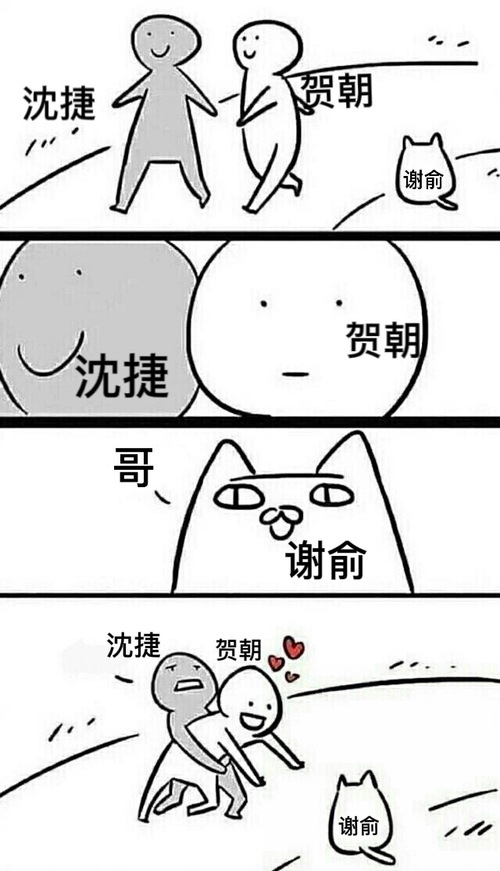 贺朝谢俞腿上惩罚车微博-第3张图片