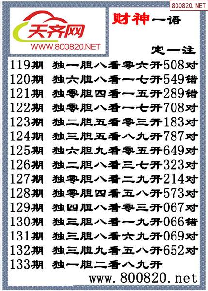 福彩3D字谜图谜总汇大全-第2张图片