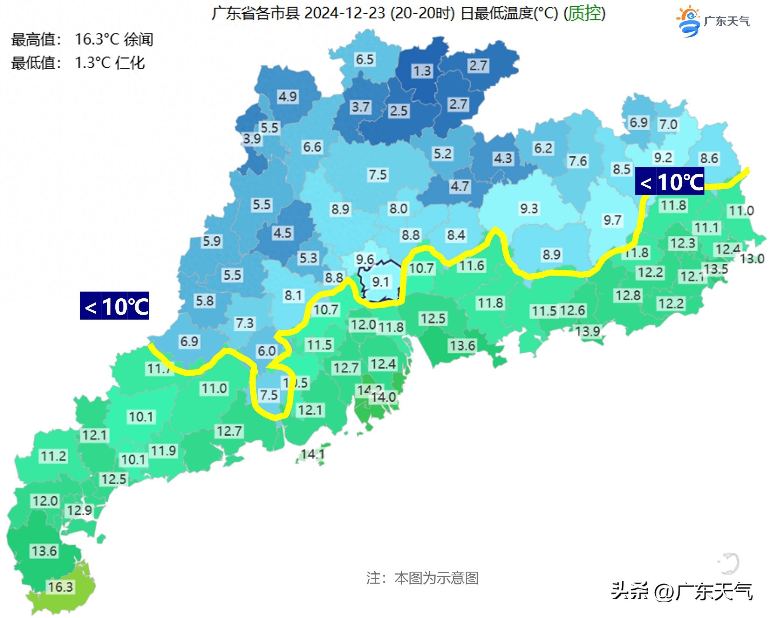 广东迎来新一股冷空气影响-第1张图片