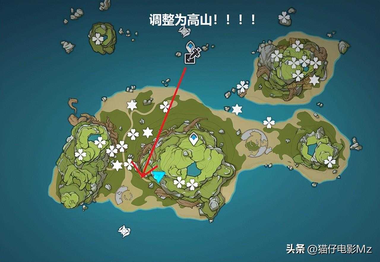 原神海岛右下角宝箱原神海岛右下角宝箱探索与发现-第1张图片