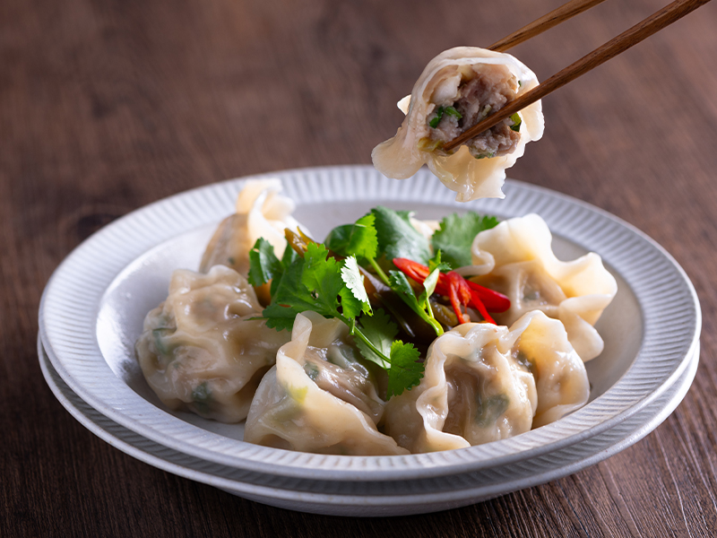 肉馅小水饺，家常美味，传统文化的传承-第3张图片