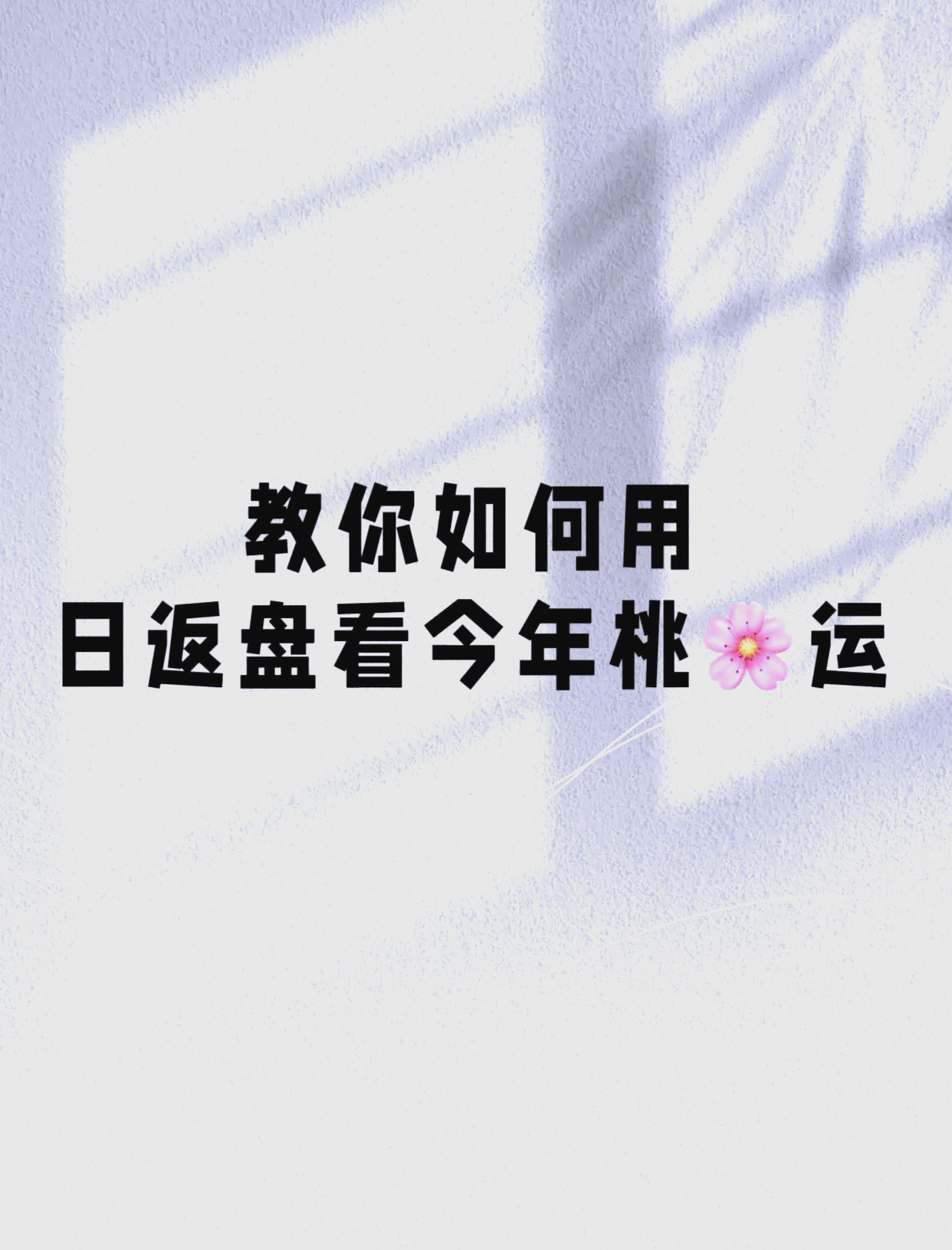 今日桃花运今日桃花运-第1张图片