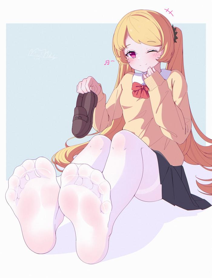 挠丝袜脚心体验