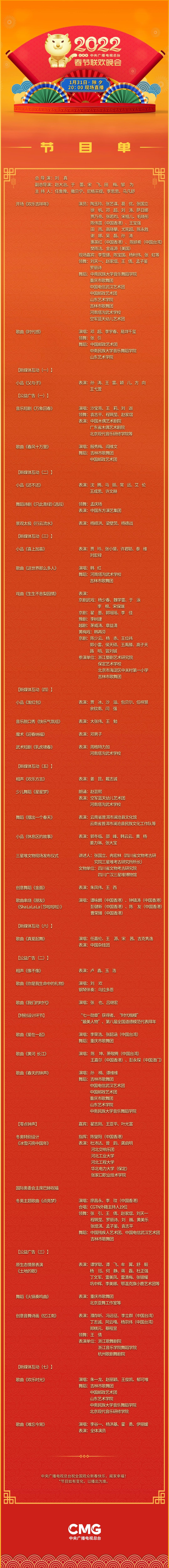 北京卫视春晚节目单公布2023年北京卫视春晚节目单公布2023，璀璨盛典即将开启-第2张图片