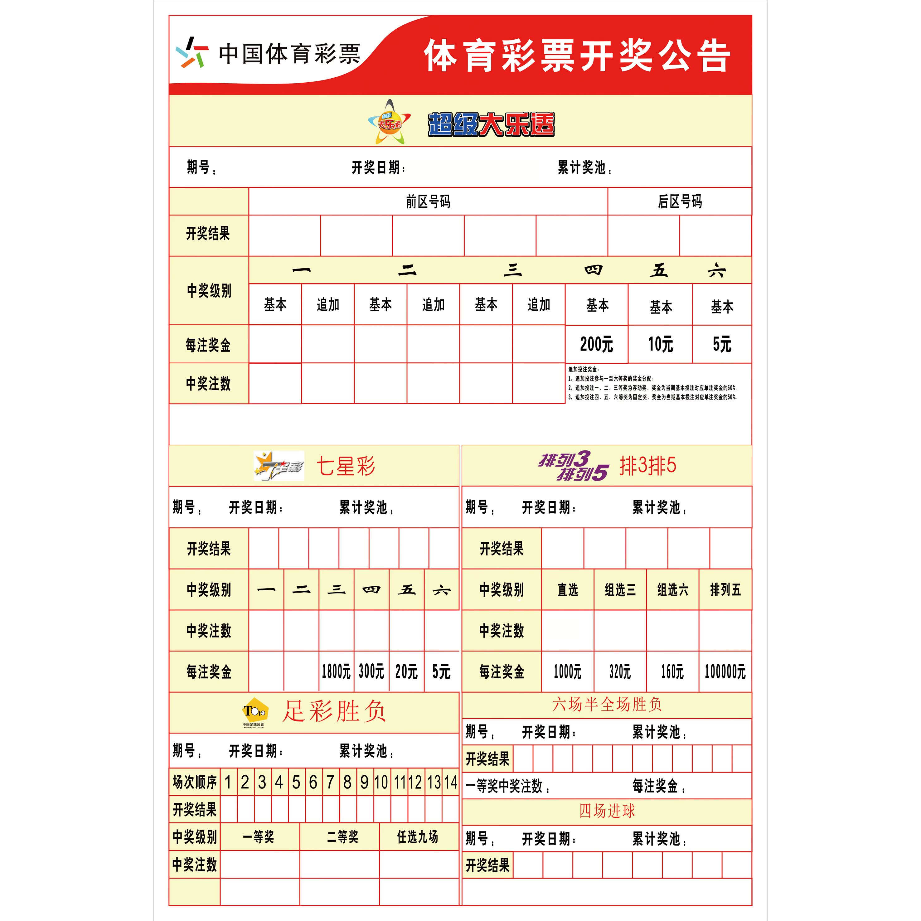 体育彩票结果大乐透中奖规则双色球体育彩票大乐透中奖规则解析-第3张图片