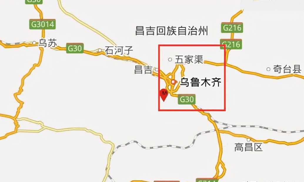 五家渠地图-第2张图片