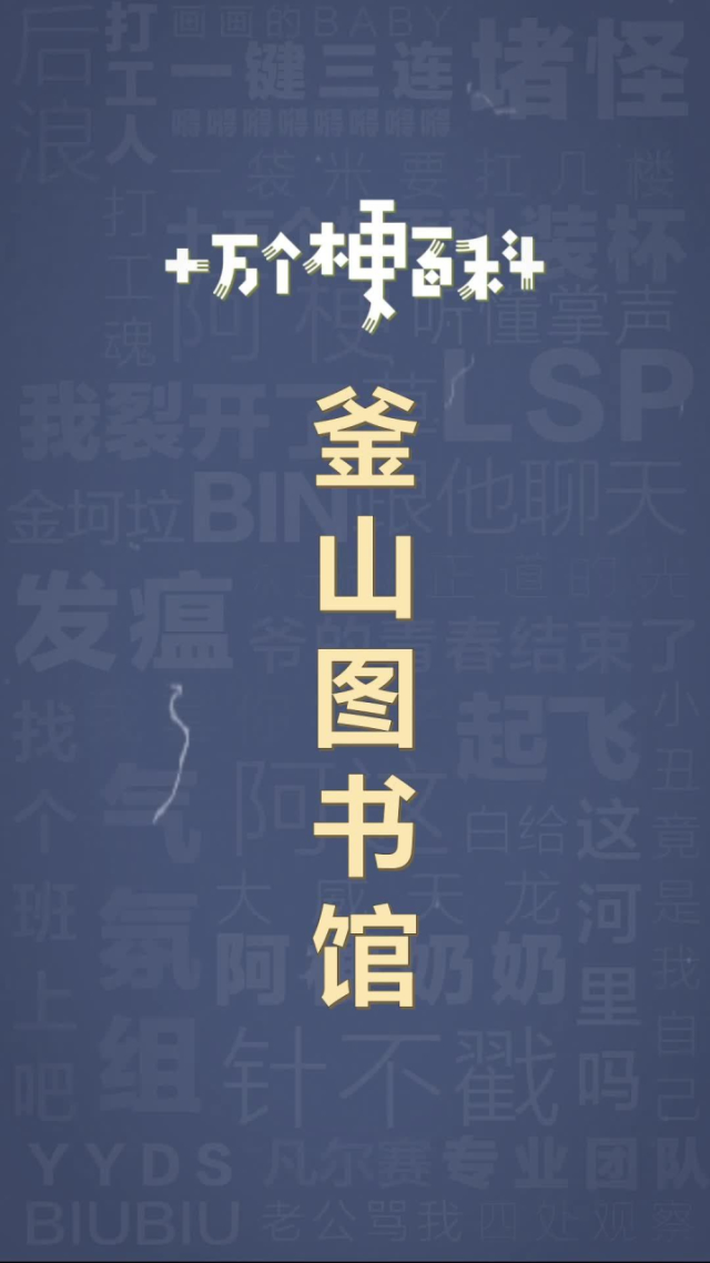 韩国釜山图釜山图书馆的神秘梗-第3张图片