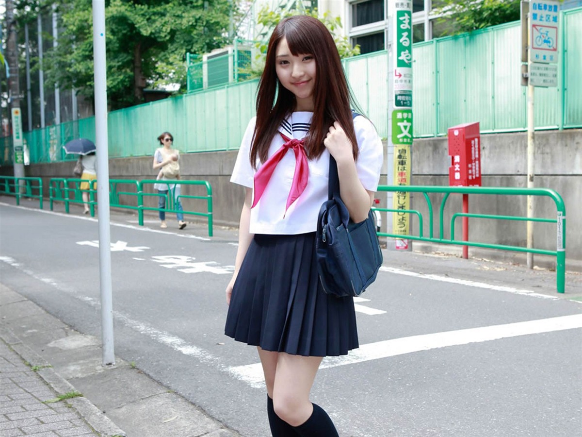 日本学生妹日本学生妹，青春的活力与魅力-第1张图片